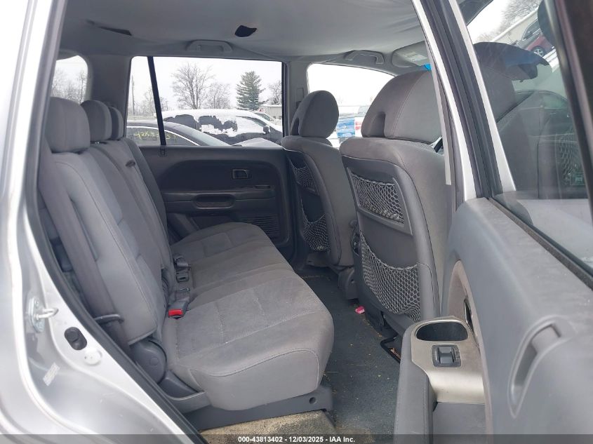 2006 Honda Pilot Ex VIN: 2HKYF18486H544840 Lot: 43813402