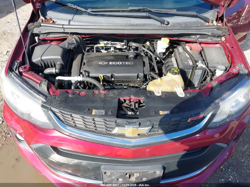 2017 Chevrolet Sonic Lt Auto VIN: 1G1JD6SG8H4161652 Lot: 43813417