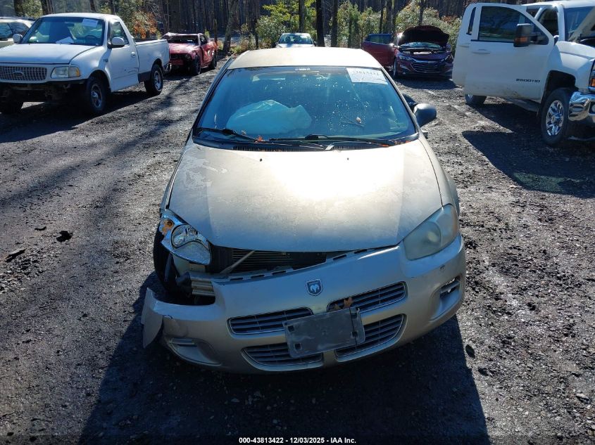 2002 Dodge Stratus VIN: IB3EL36X82N118209 Lot: 43813422