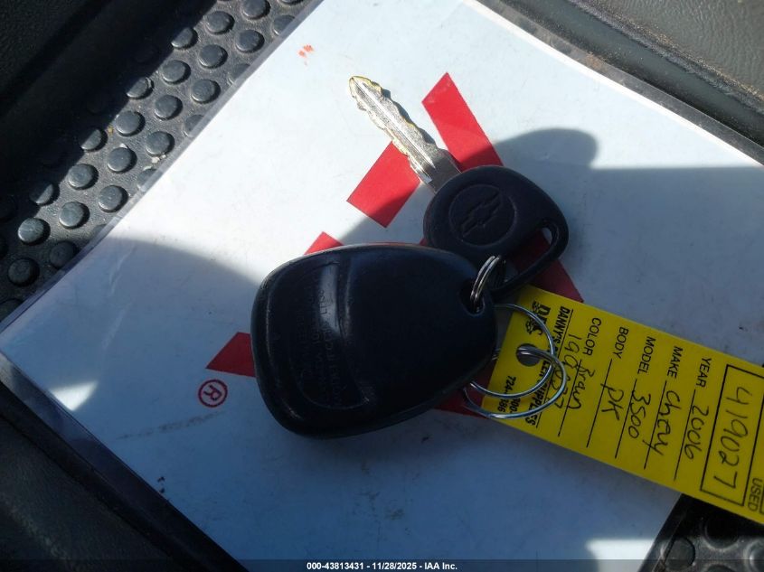 2006 Chevrolet Silverado 3500 Lt3 VIN: 1GCJK33D06F199037 Lot: 43813431