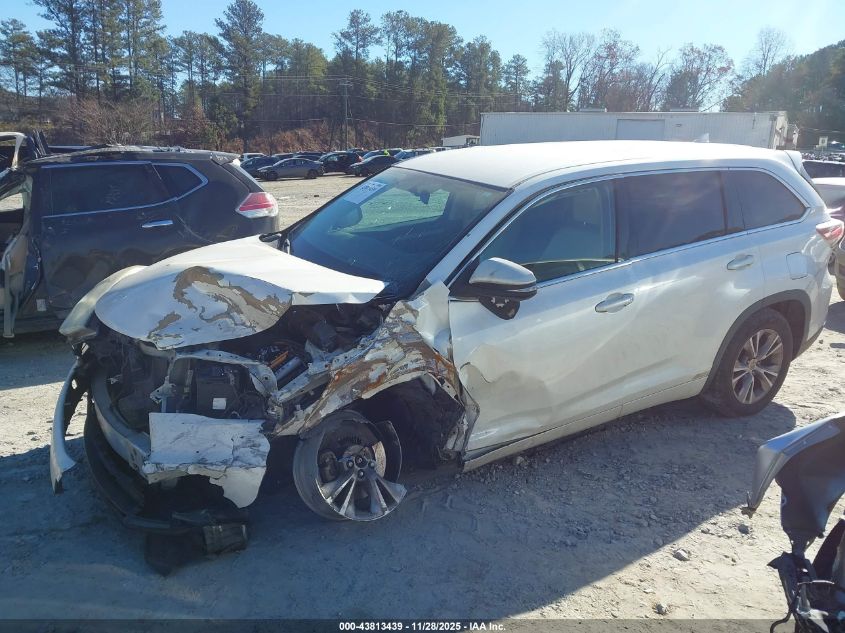 2015 Toyota Highlander Le Plus V6 VIN: 5TDZKRFH7FS042013 Lot: 43813439