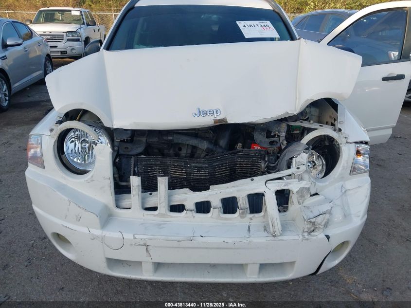 2009 Jeep Compass Sport VIN: 1J4FT47A49D128605 Lot: 43813440