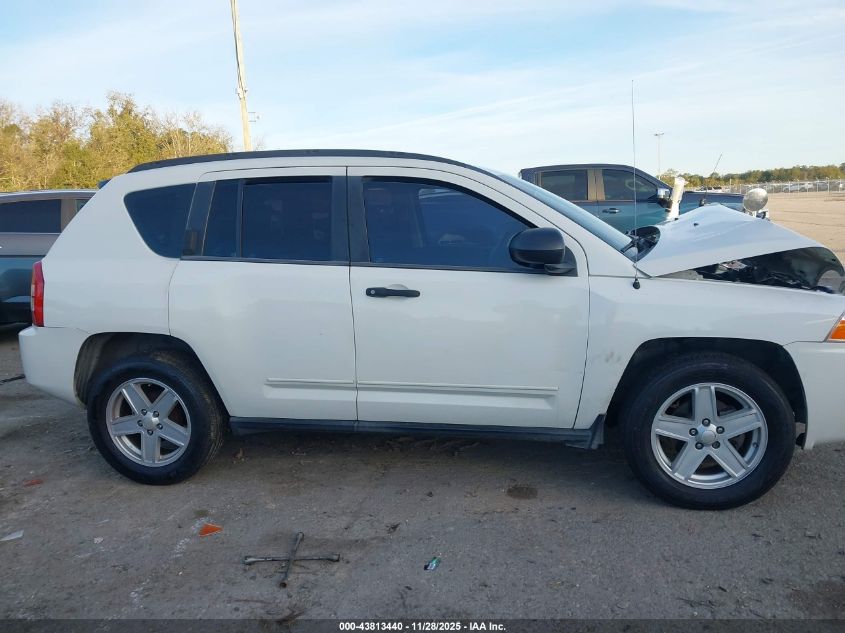 2009 Jeep Compass Sport VIN: 1J4FT47A49D128605 Lot: 43813440