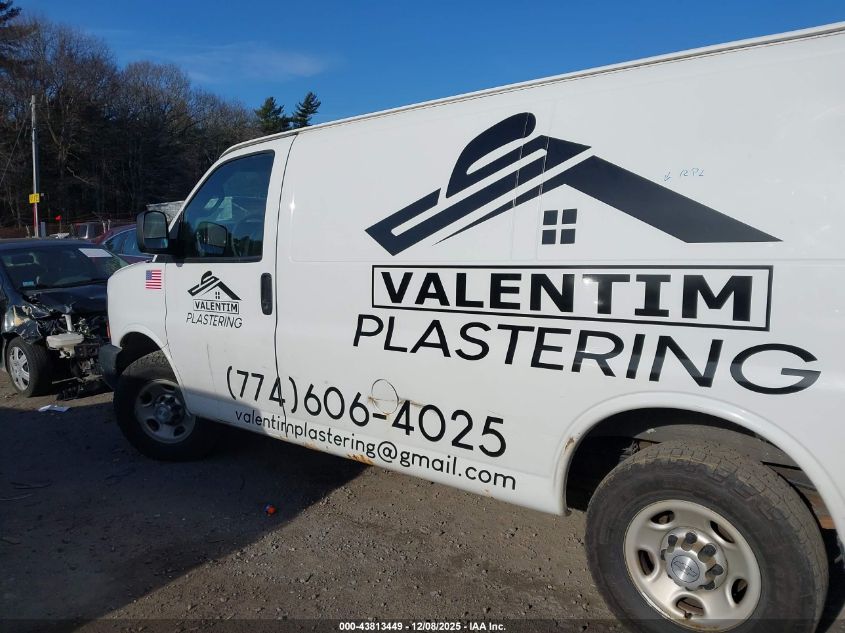 2016 Chevrolet Express G2500 Work Van VIN: 1GCWGAFF3G12420 Lot: 43813449