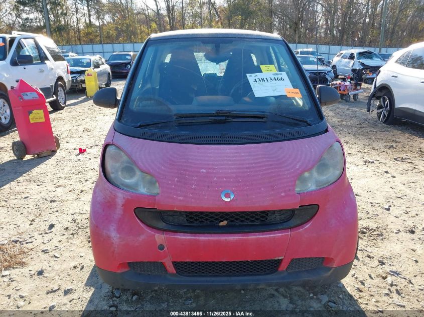 2009 Smart Fortwo Brabus/Passion/Pure VIN: WMEEJ31X79K268613 Lot: 43813466