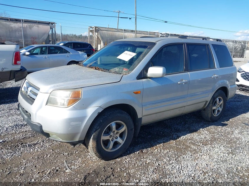 2006 Honda Pilot Ex-L VIN: 5FNYF28526B034870 Lot: 43813505