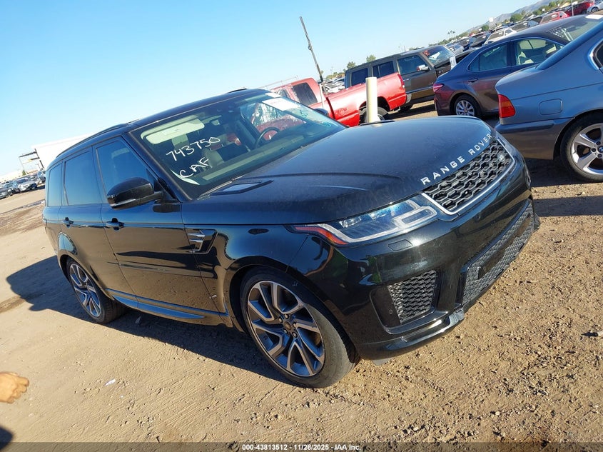 2020 Land Rover Range Rover Sport Hse Mhev VIN: SALWR2SU4LA743750 Lot: 43813512