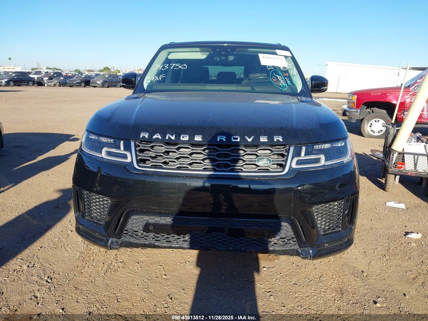 2020 Land Rover Range Rover Sport Hse Mhev VIN: SALWR2SU4LA743750 Lot: 43813512