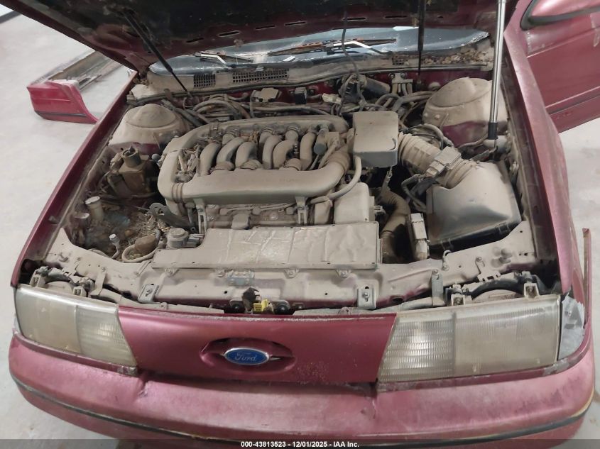 1991 Ford Taurus Sho VIN: 1FACP54Y3MA145142 Lot: 43813523