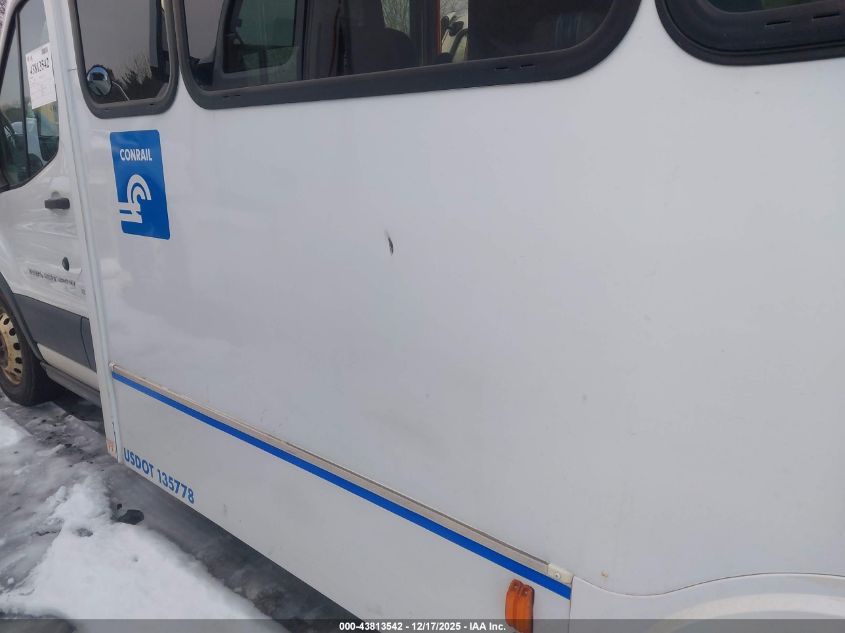 2018 Ford Transit-350 Cutaway VIN: 1FDES8PM7JKA81362 Lot: 43813542