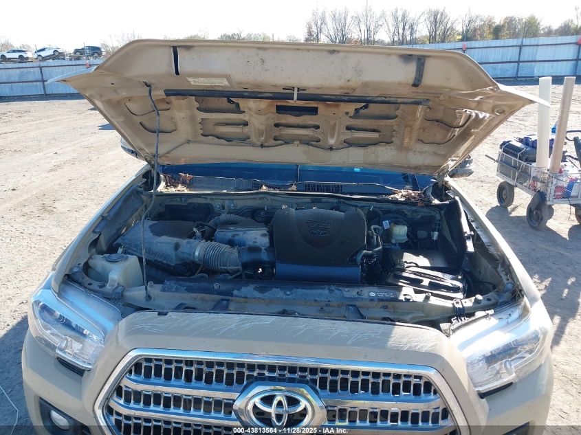 2017 Toyota Tacoma Trd Sport VIN: 5TFCZ5AN9HX103043 Lot: 43813564