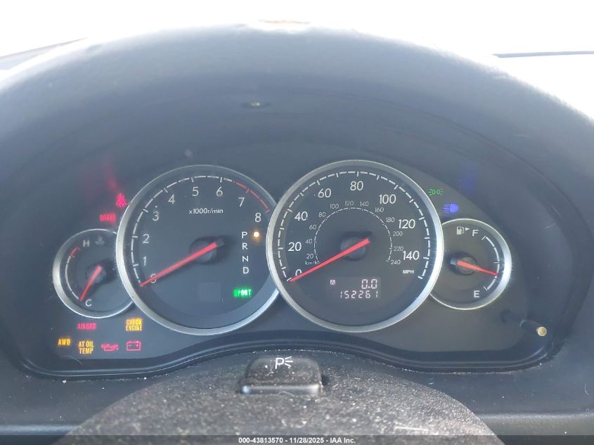 2007 Subaru Legacy 2.5I VIN: 4S3BL616877203340 Lot: 43813570