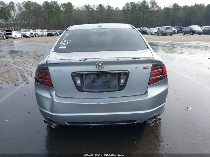 2007 Acura Tl Type S VIN: 19UUA76597A011465 Lot: 43813595