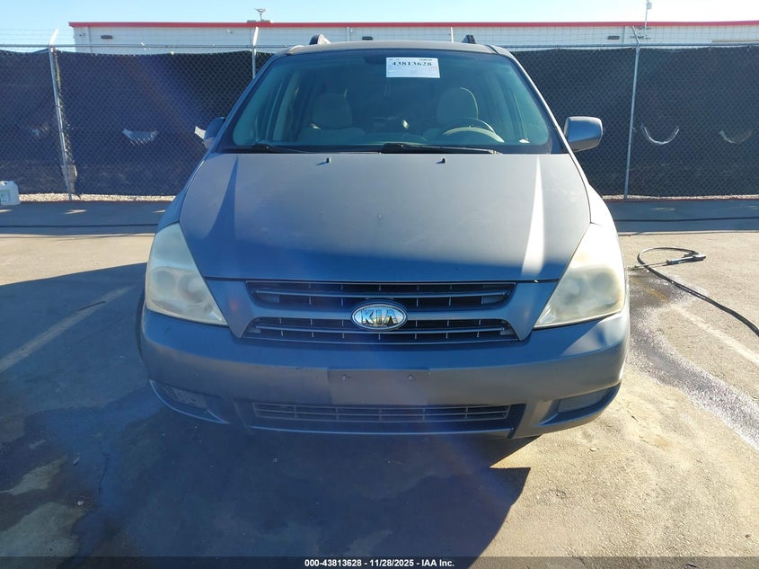 2009 Kia Sedona Lx VIN: KNDMB233696277503 Lot: 43813628