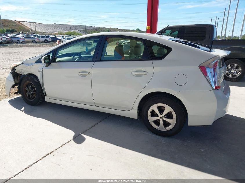 2014 Toyota Prius Three VIN: JTDKN3DU6E1794464 Lot: 43813639