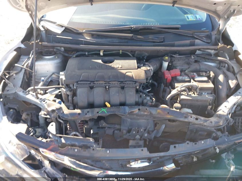 2016 Nissan Sentra Sv VIN: 3N1AB7AP0GY309828 Lot: 43813655