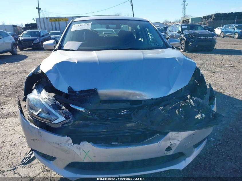 2016 Nissan Sentra Sv VIN: 3N1AB7AP0GY309828 Lot: 43813655