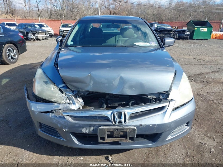 2007 Honda Accord 2.4 Lx VIN: 1HGCM56457A119189 Lot: 43813663