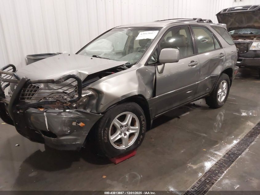 2000 Lexus Rx 300 VIN: JT6HF10U4Y0148116 Lot: 43813667