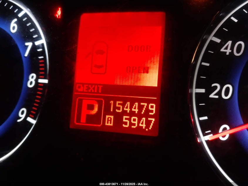 2009 Infiniti G37 Journey VIN: JNKCV61EX9M011121 Lot: 43813671