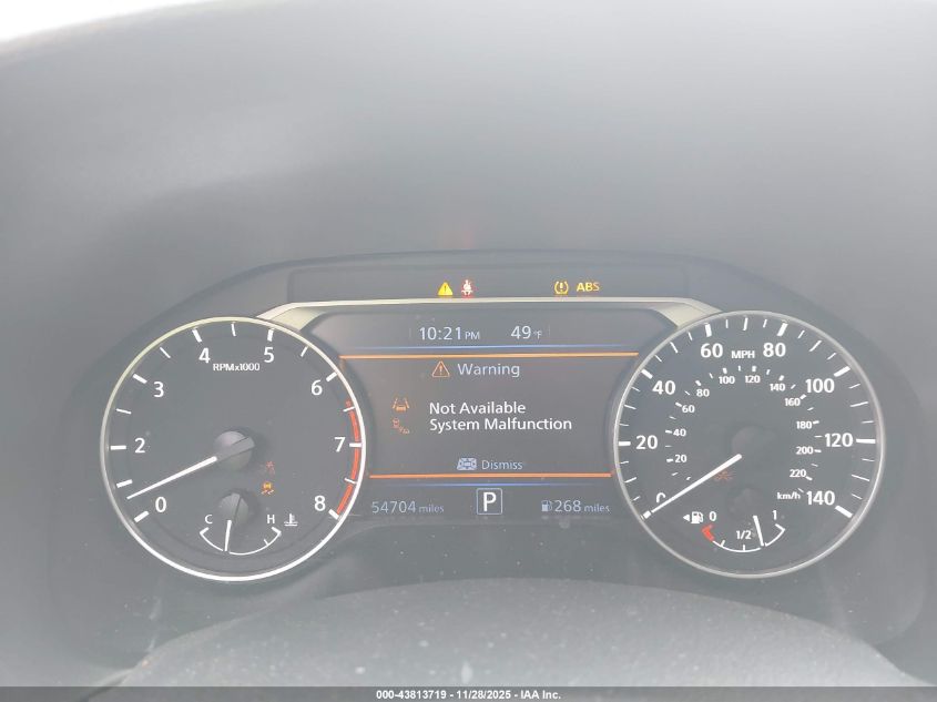 2024 Nissan Altima Sv Fwd VIN: 1N4BL4DV3RN340164 Lot: 43813719