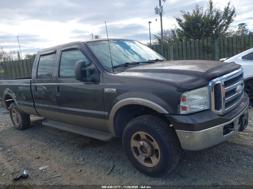 2005 Ford F-250 Lariat/Xl/Xlt VIN: 1FTSW21555EC81834 Lot: 43813777