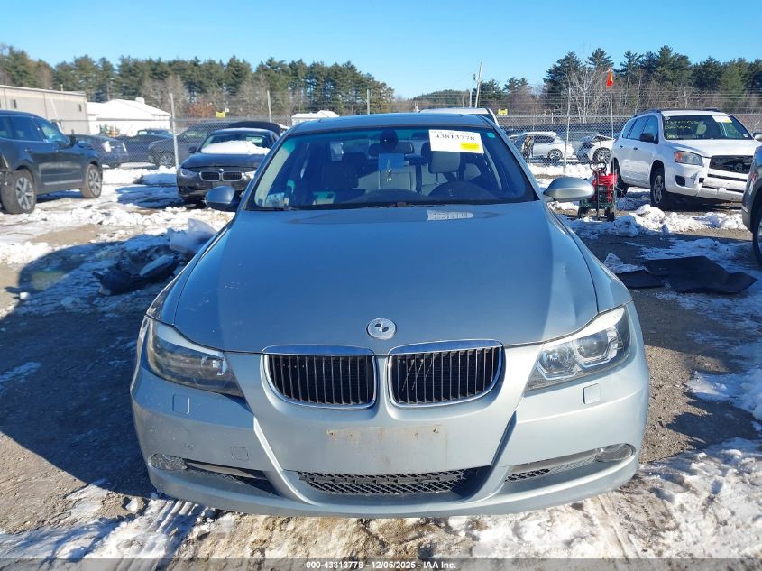 2007 BMW 328Xi VIN: WBAVC93567KX55450 Lot: 43813778