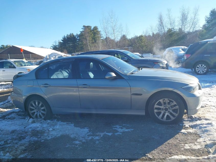 2007 BMW 328Xi VIN: WBAVC93567KX55450 Lot: 43813778