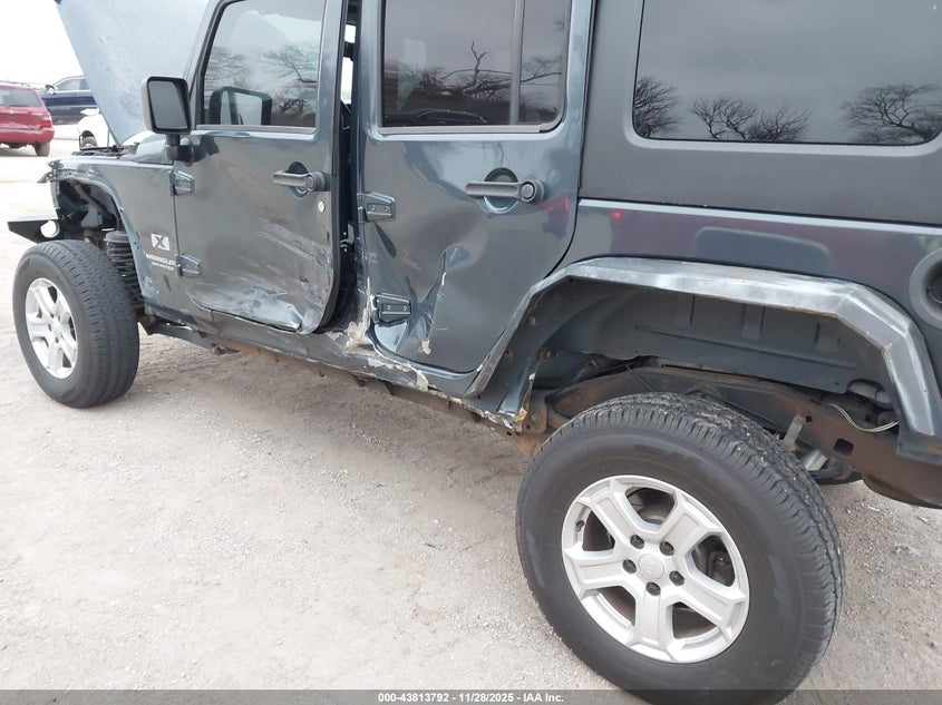 2007 Jeep Wrangler Unlimited X VIN: 1J4GA39177L155026 Lot: 43813792