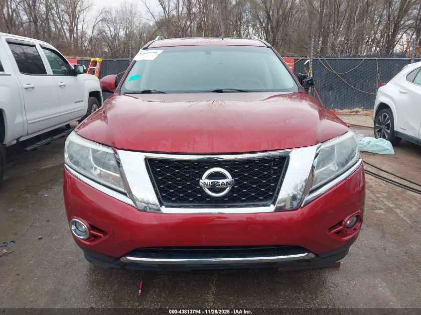2014 Nissan Pathfinder Platinum VIN: 5N1AR2MM5EC735528 Lot: 43813794