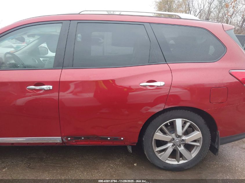 2014 Nissan Pathfinder Platinum VIN: 5N1AR2MM5EC735528 Lot: 43813794