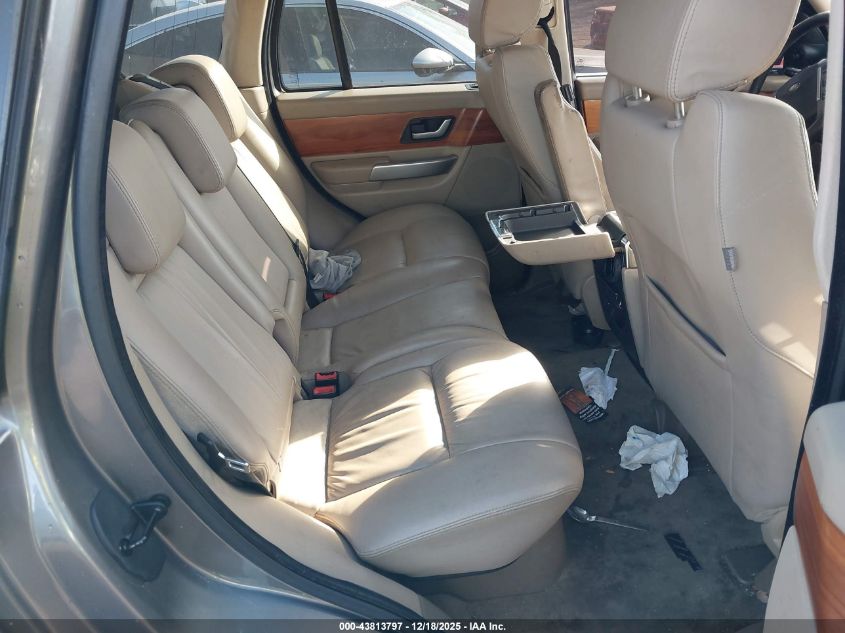 2006 Land Rover Range Rover Sport Hse VIN: SALSF25406A950918 Lot: 43813797