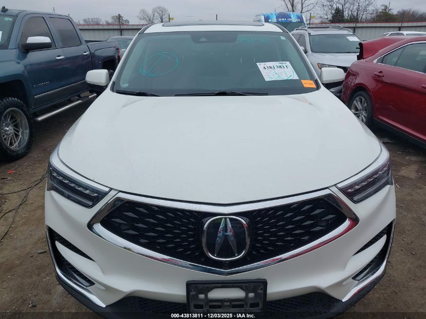 2019 Acura Rdx Advance Package VIN: 5J8TC1H74KL010920 Lot: 43813811