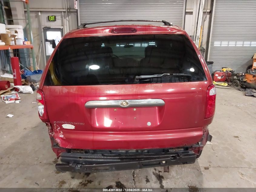 2006 Chrysler Town & Country VIN: 1A4GP45R16B662671 Lot: 43813832