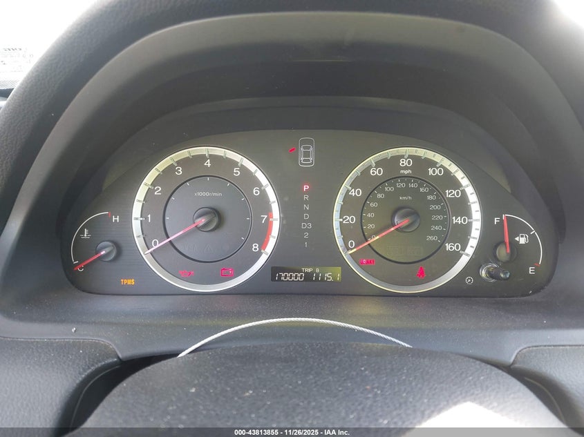 2009 Honda Accord 2.4 Lx VIN: 1HGCP26339A130918 Lot: 43813855