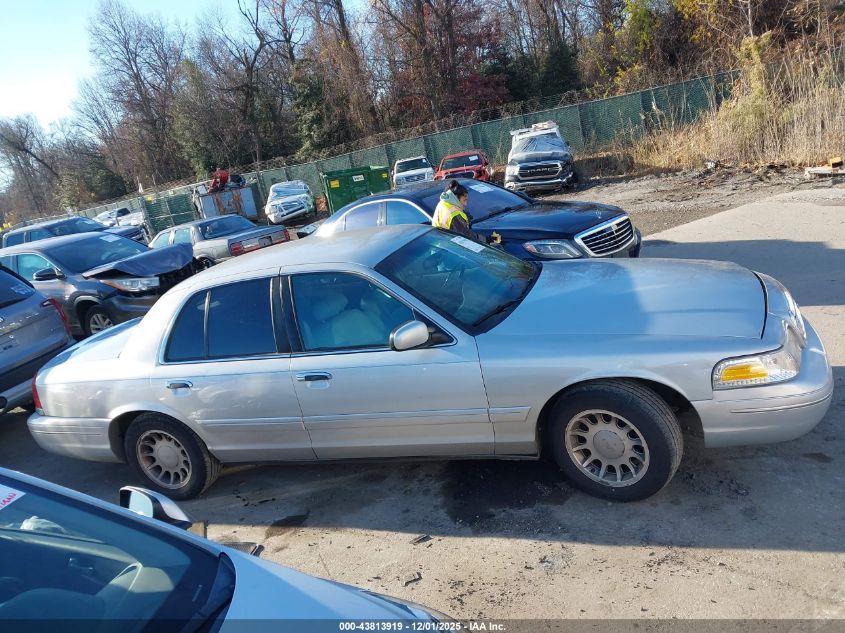 2000 Ford Crown Victoria Lx VIN: 2FAFP74W5YX116018 Lot: 43813919