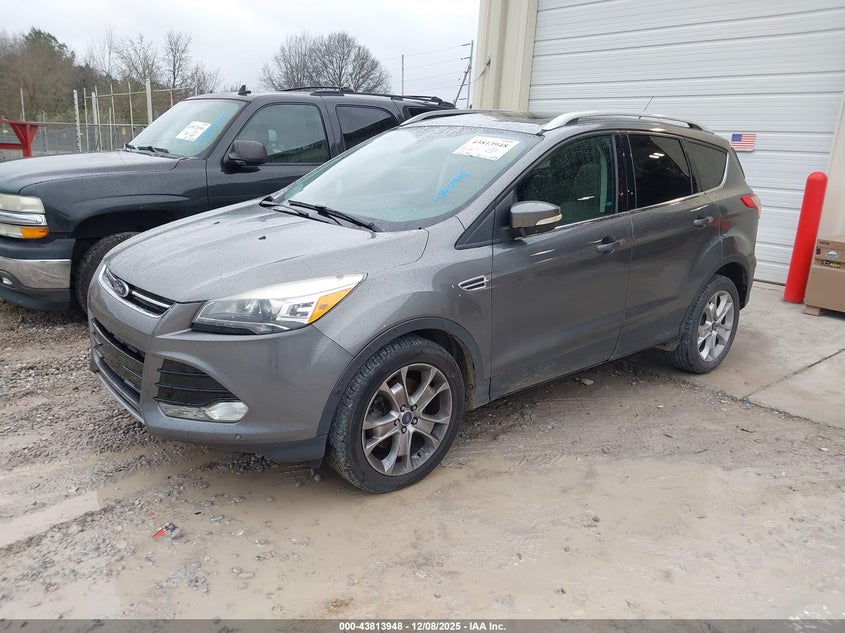 Vin: 1fmcu9j91euc96757, lot: 44309433, ford escape titanium 20142