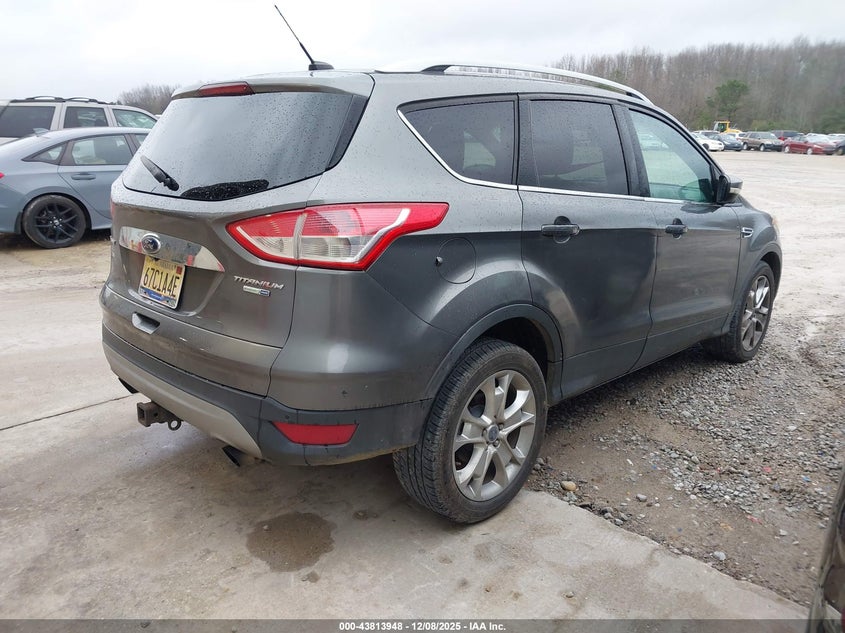 Vin: 1fmcu9j91euc96757, lot: 44309433, ford escape titanium 20144