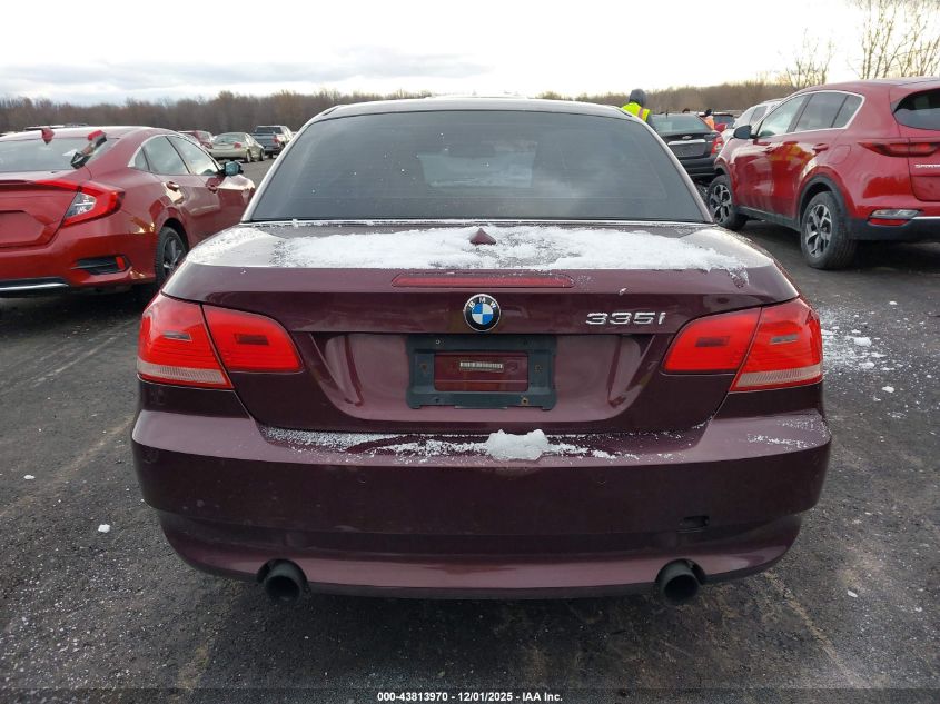 2008 BMW 335I VIN: WBAWL73528PX57449 Lot: 43813970