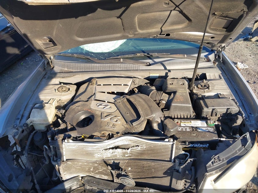 2007 Hyundai Sonata Limited/Se V6 VIN: 5NPEU46F47H166046 Lot: 43814009