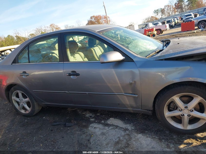 2007 Hyundai Sonata Limited/Se V6 VIN: 5NPEU46F47H166046 Lot: 43814009
