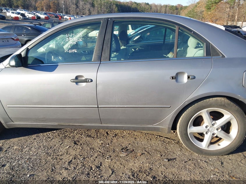 2007 Hyundai Sonata Limited/Se V6 VIN: 5NPEU46F47H166046 Lot: 43814009
