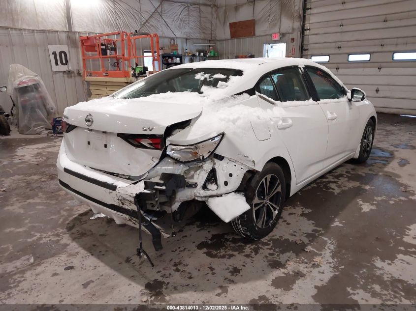 2021 Nissan Sentra Sv Xtronic Cvt VIN: 3N1AB8CV0MY264841 Lot: 43814013