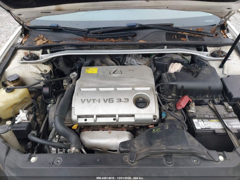 2004 Lexus Es 330 VIN: JTHBA30G745003361 Lot: 43814015