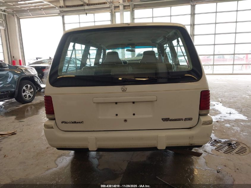 1993 Plymouth Grand Voyager Se VIN: 1P4GH44R2PX534086 Lot: 43814018