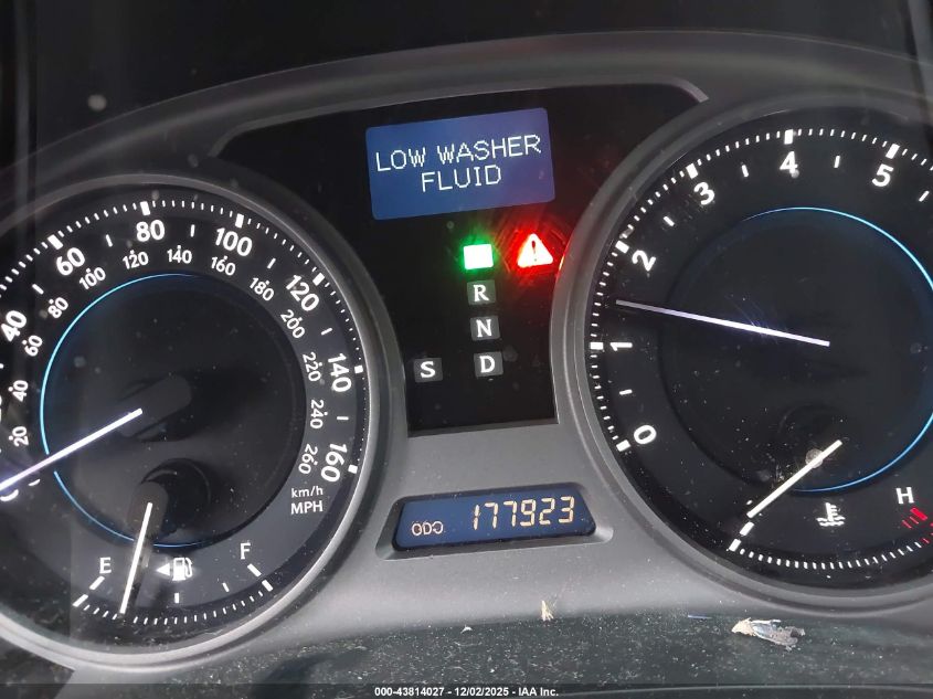 2006 Lexus Is 250 VIN: JTHBK262162013536 Lot: 43814027