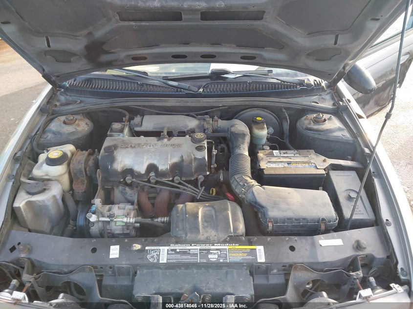 1999 Saturn Sl1 VIN: 1G8ZH5280XZ300430 Lot: 43814046