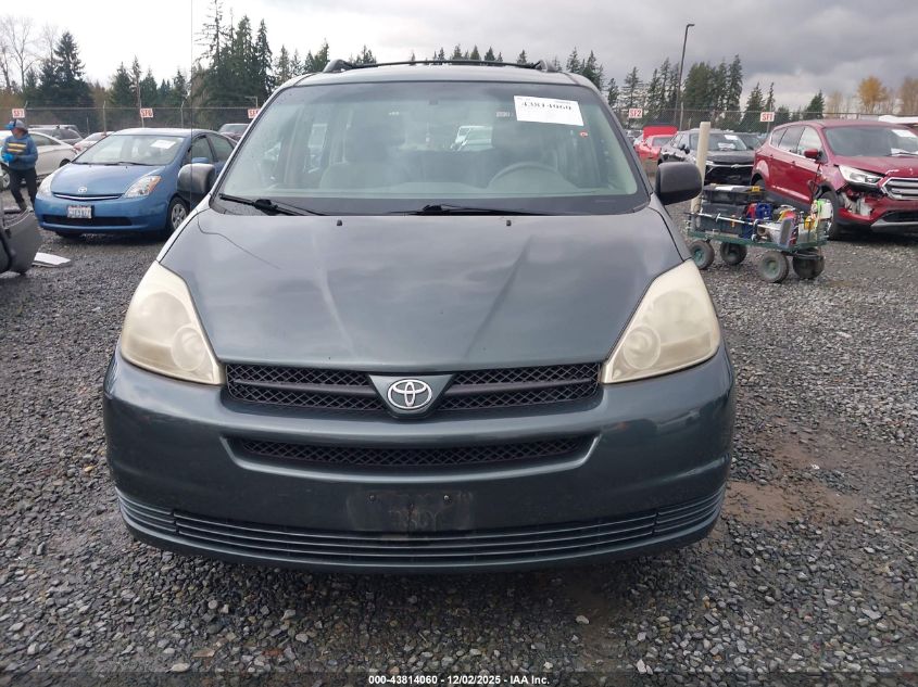 2005 Toyota Sienna Ce VIN: 5TDZA23C55S306315 Lot: 43814060