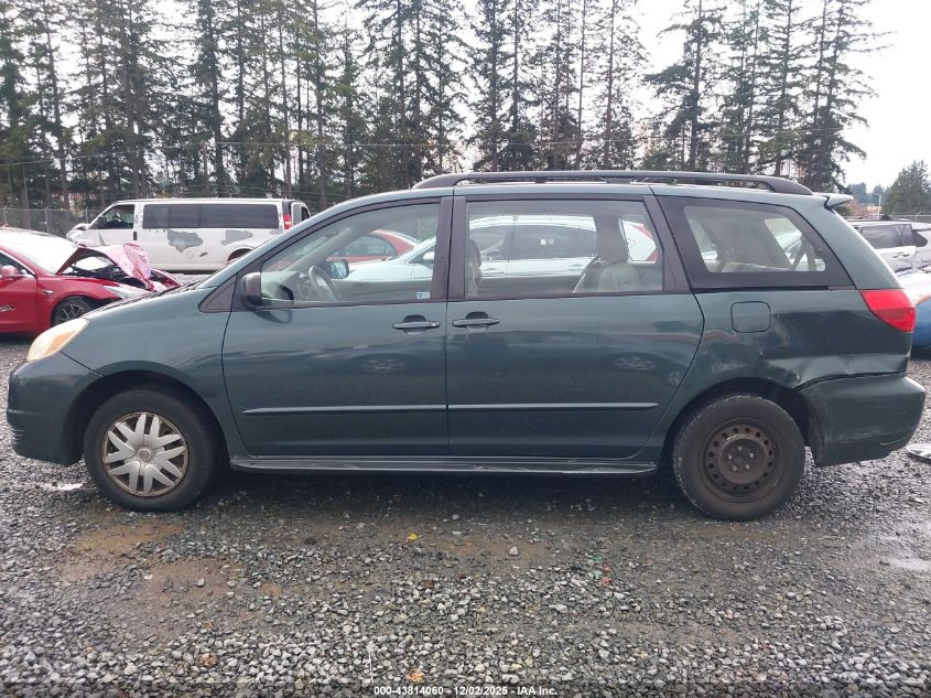 2005 Toyota Sienna Ce VIN: 5TDZA23C55S306315 Lot: 43814060