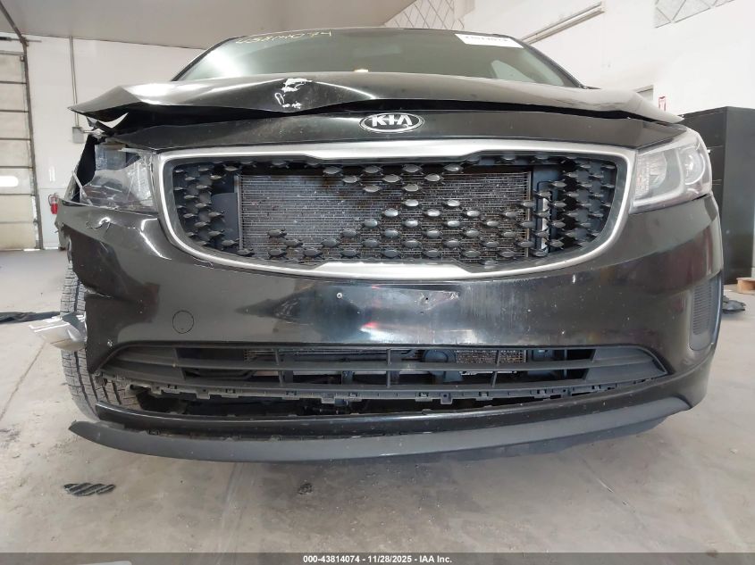 2016 Kia Sedona Lx VIN: KNDMB5C16G6118915 Lot: 43814074